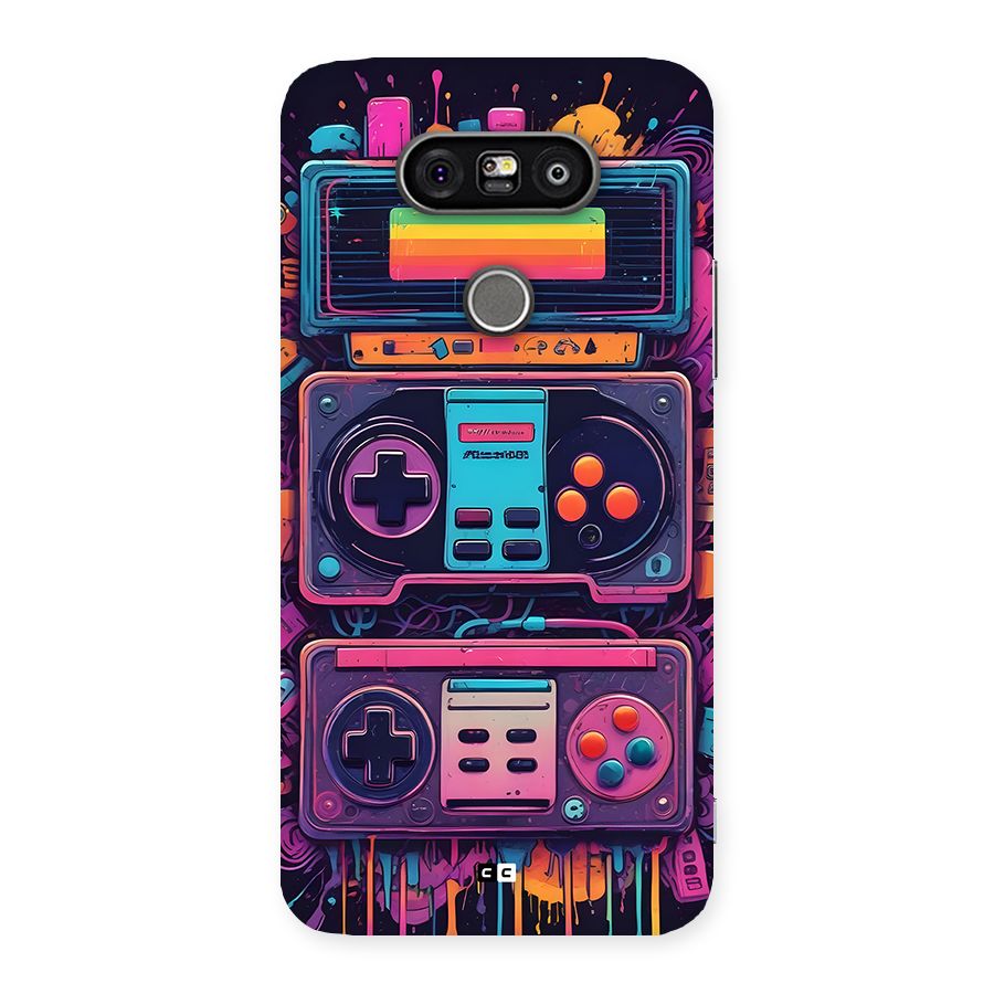 Comic Gaming Console Back Case for LG G5