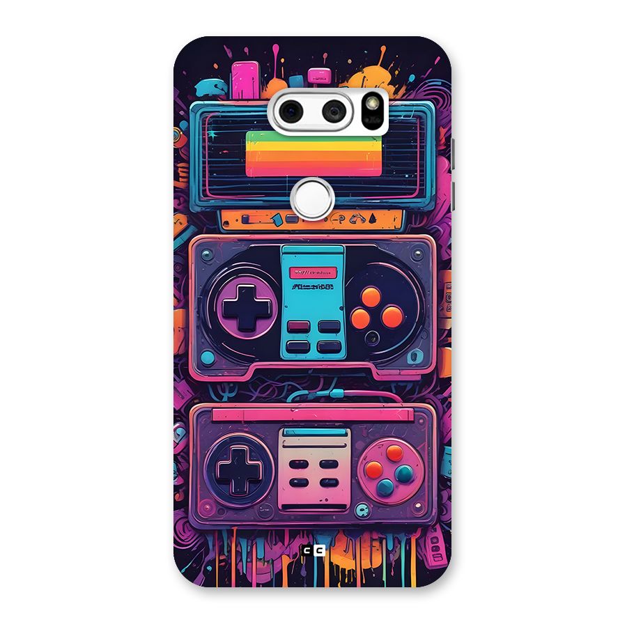 Comic Gaming Console Back Case for LG V30