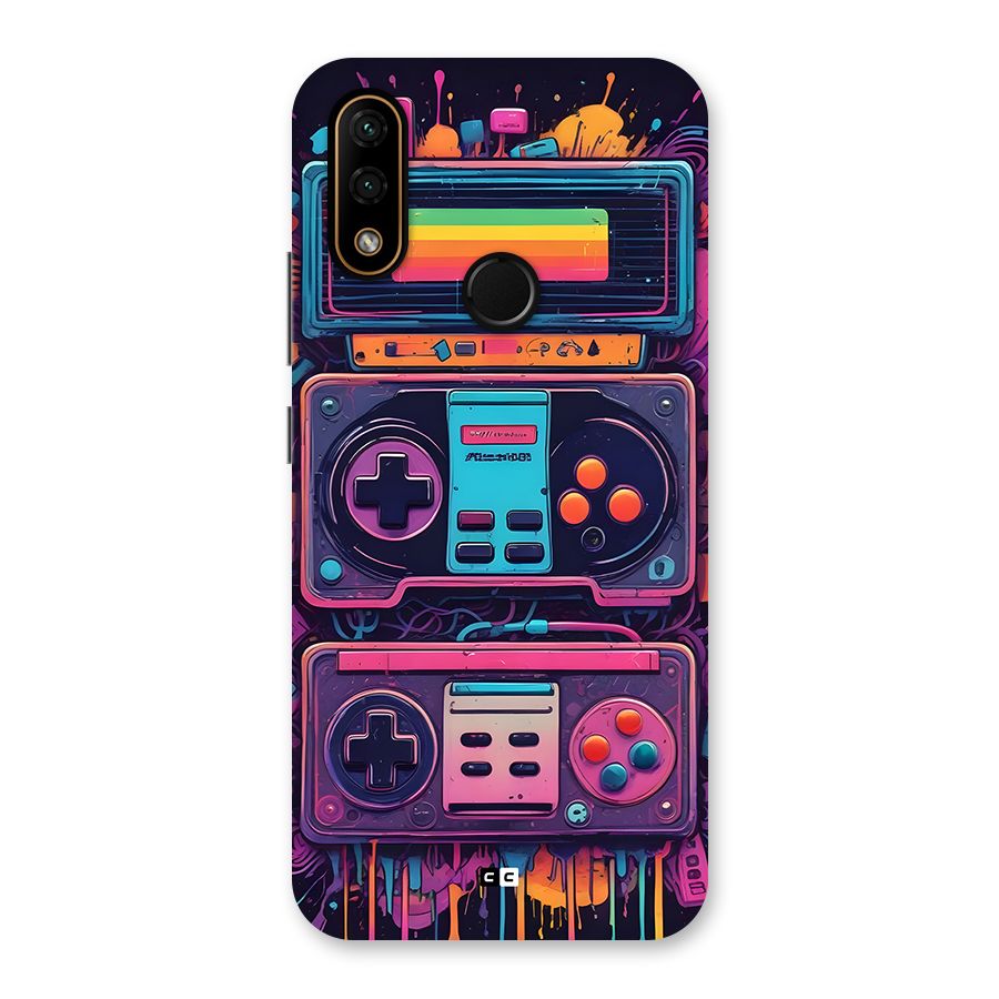 Comic Gaming Console Back Case for Lenovo A6 Note