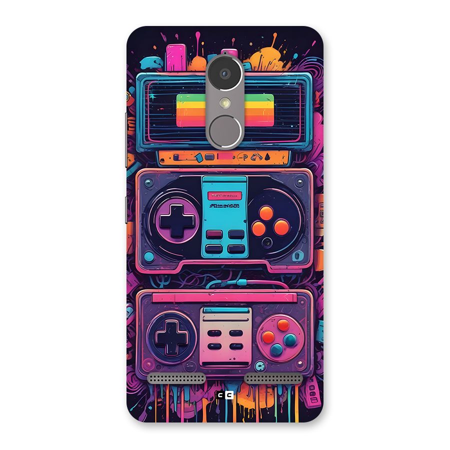 Comic Gaming Console Back Case for Lenovo K6