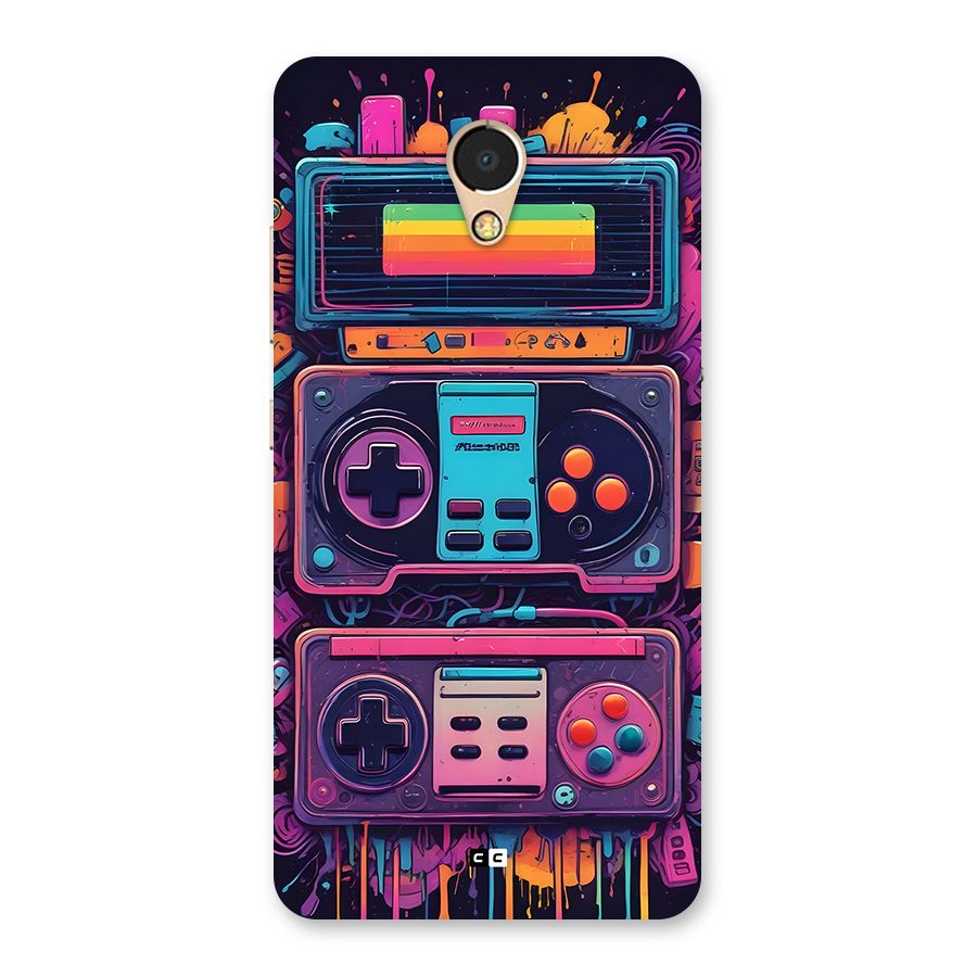 Comic Gaming Console Back Case for Lenovo P2