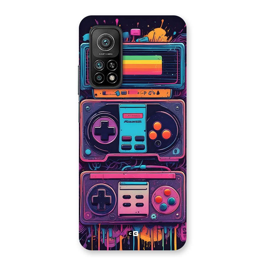 Comic Gaming Console Back Case for Mi 10T 5G