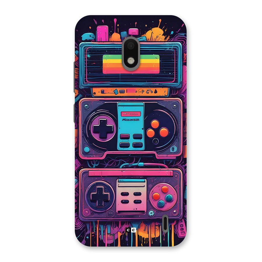 Comic Gaming Console Back Case for Nokia 2.2