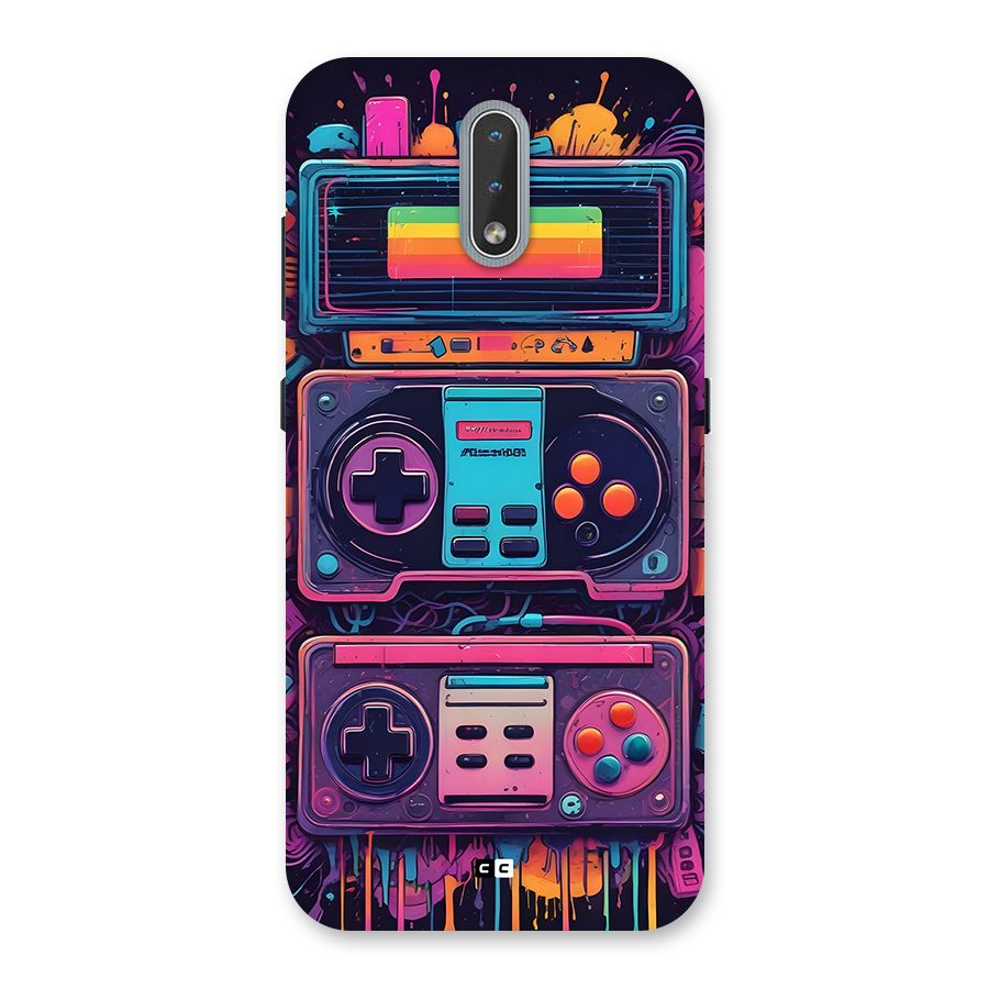 Comic Gaming Console Back Case for Nokia 2.3