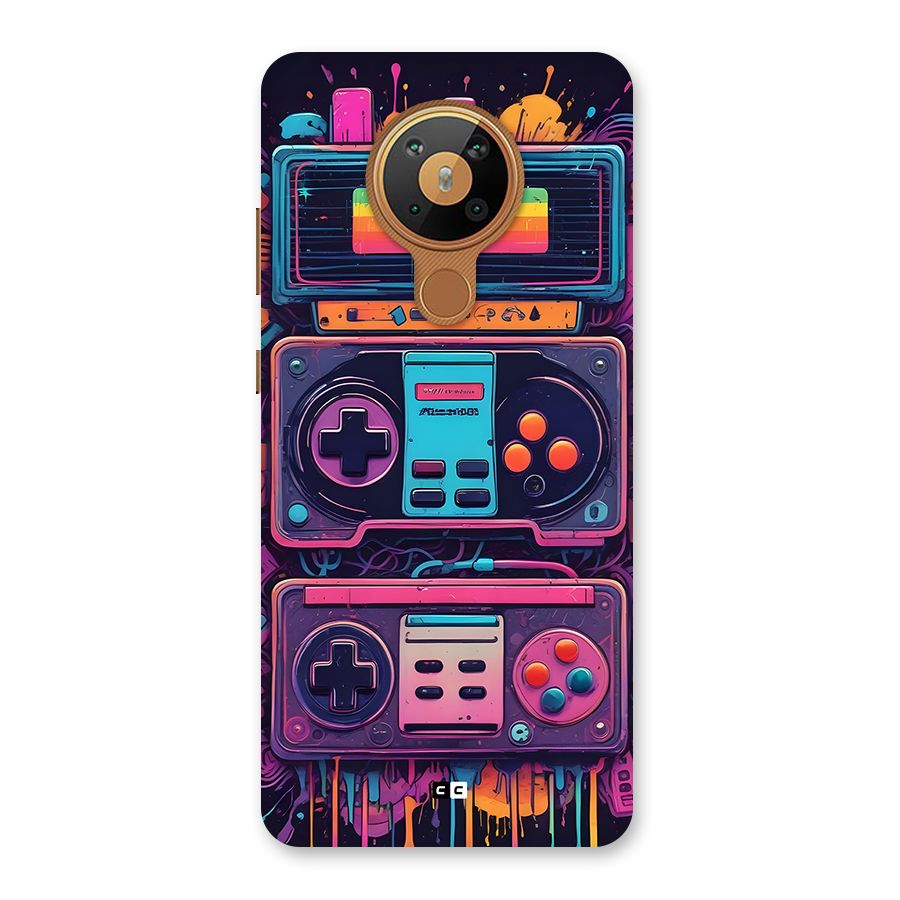 Comic Gaming Console Back Case for Nokia 5.3