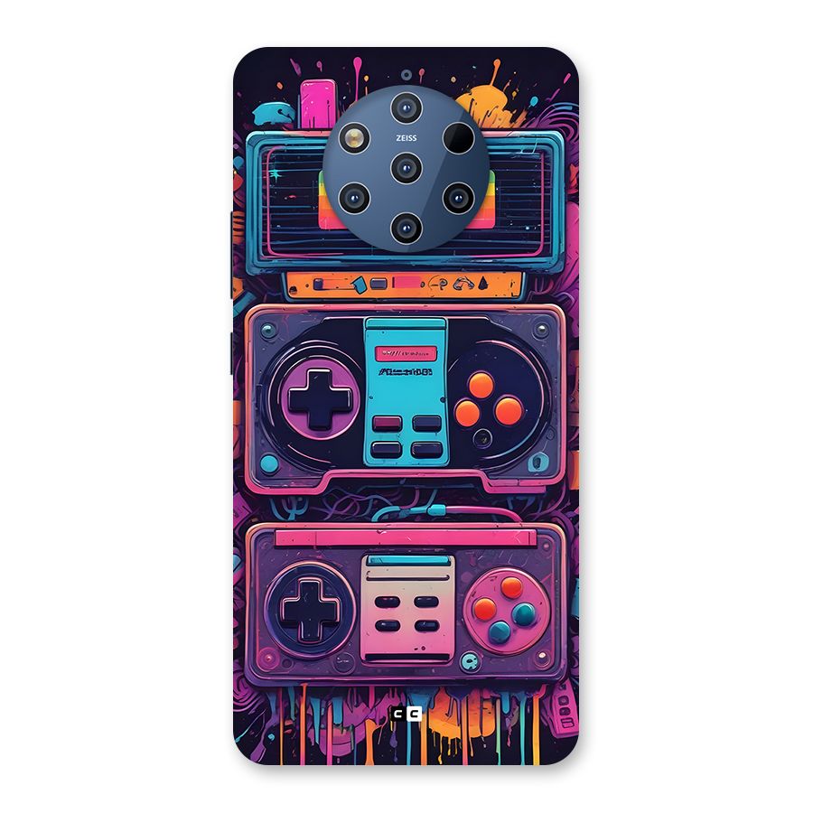Comic Gaming Console Back Case for Nokia 9 PureView