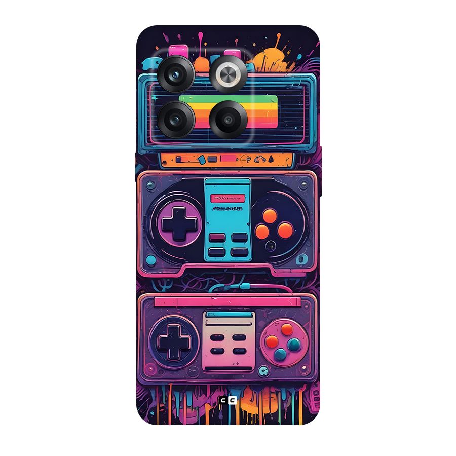 Comic Gaming Console Back Case for OnePlus 10T
