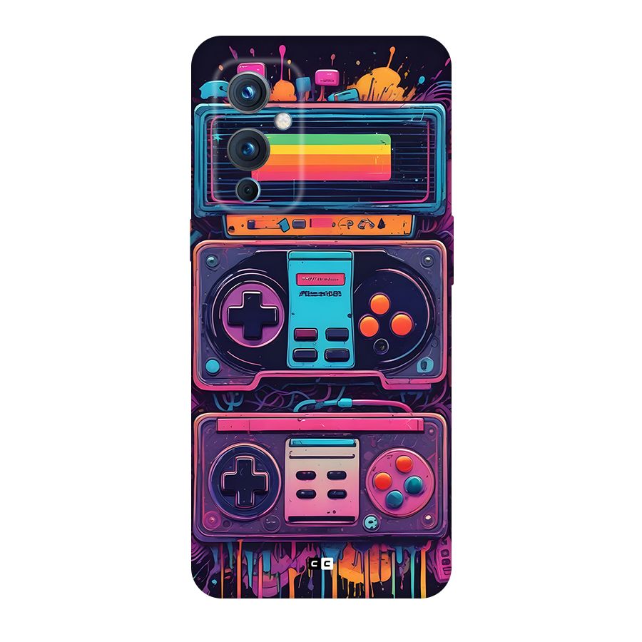 Comic Gaming Console Back Case for OnePlus 9
