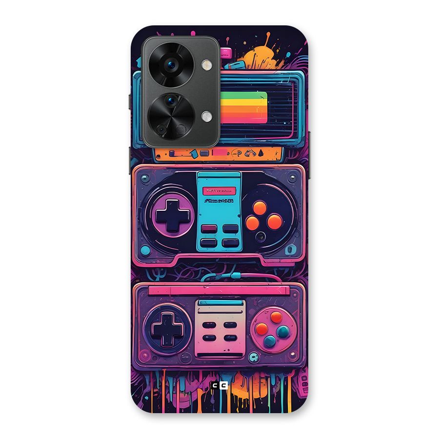 Comic Gaming Console Back Case for OnePlus Nord 2T