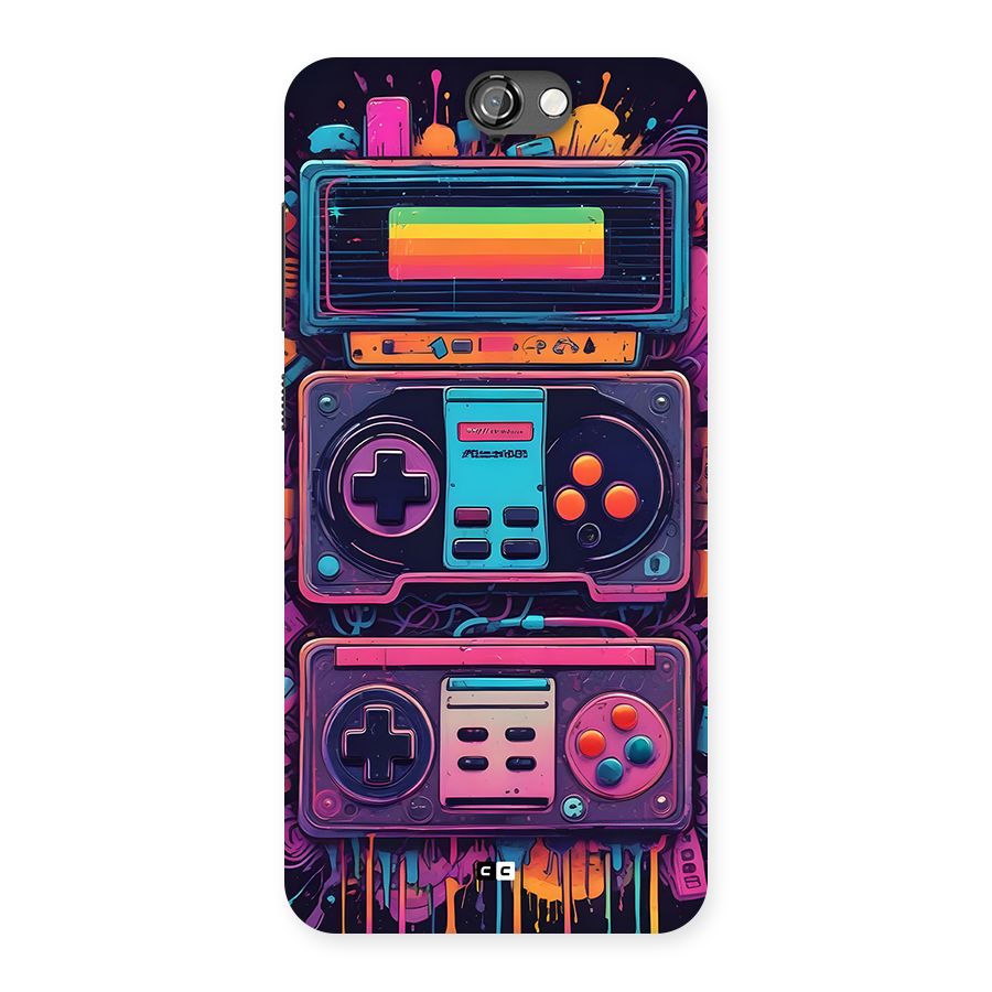 Comic Gaming Console Back Case for One A9