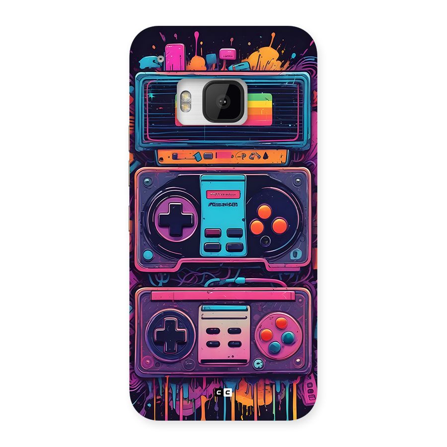 Comic Gaming Console Back Case for One M9