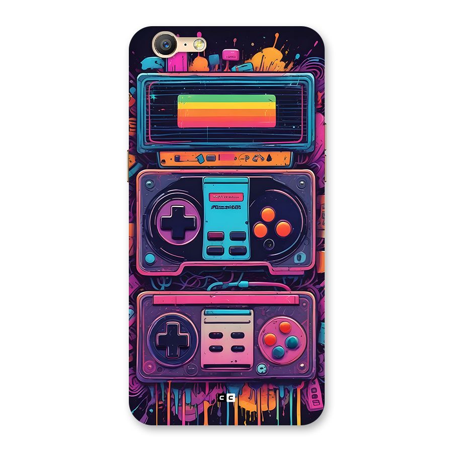 Comic Gaming Console Back Case for Oppo A57