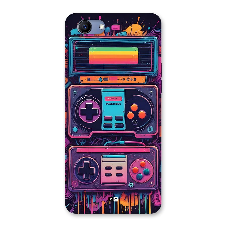 Comic Gaming Console Back Case for Realme 1