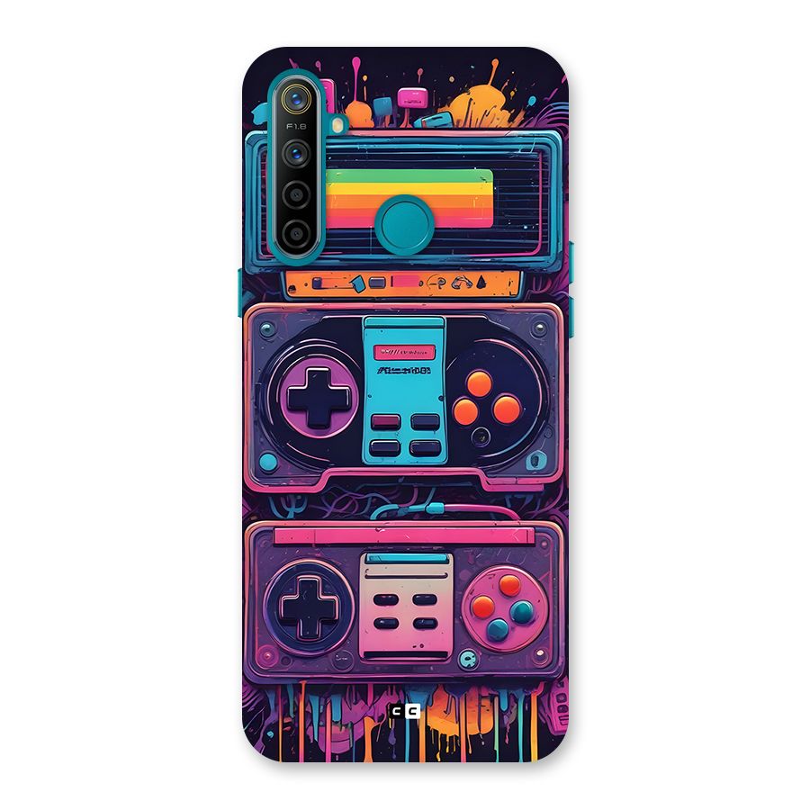 Comic Gaming Console Back Case for Realme 5i