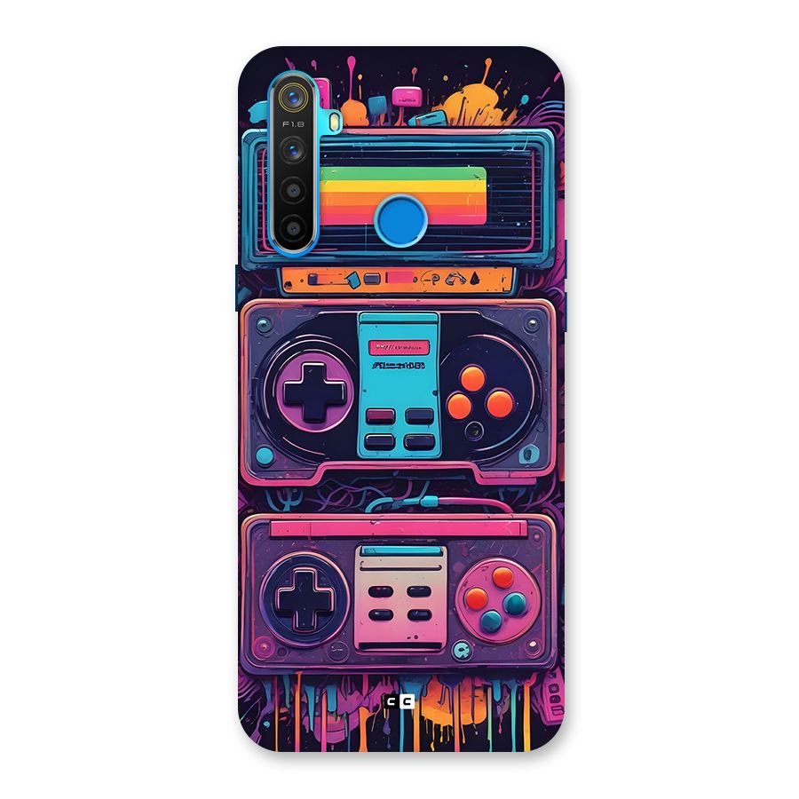 Comic Gaming Console Back Case for Realme 5s