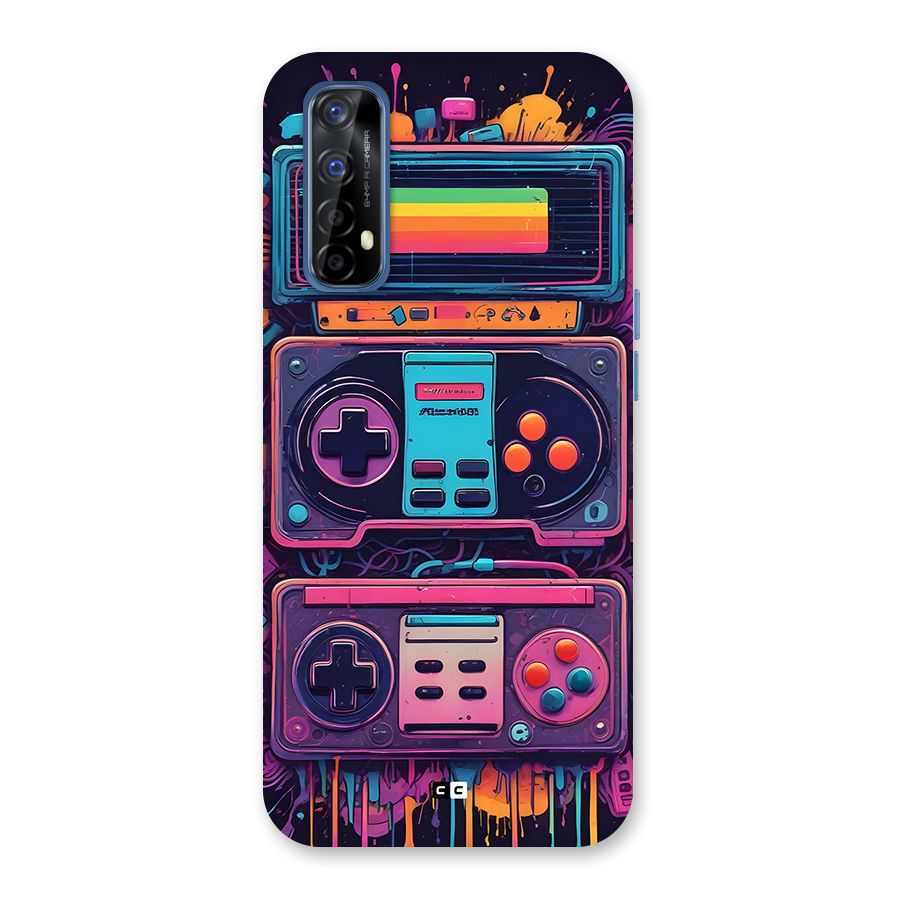 Comic Gaming Console Back Case for Realme 7