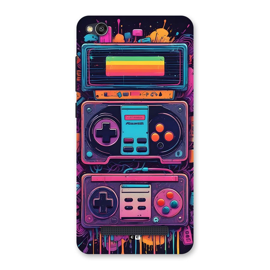 Comic Gaming Console Back Case for Redmi 4A