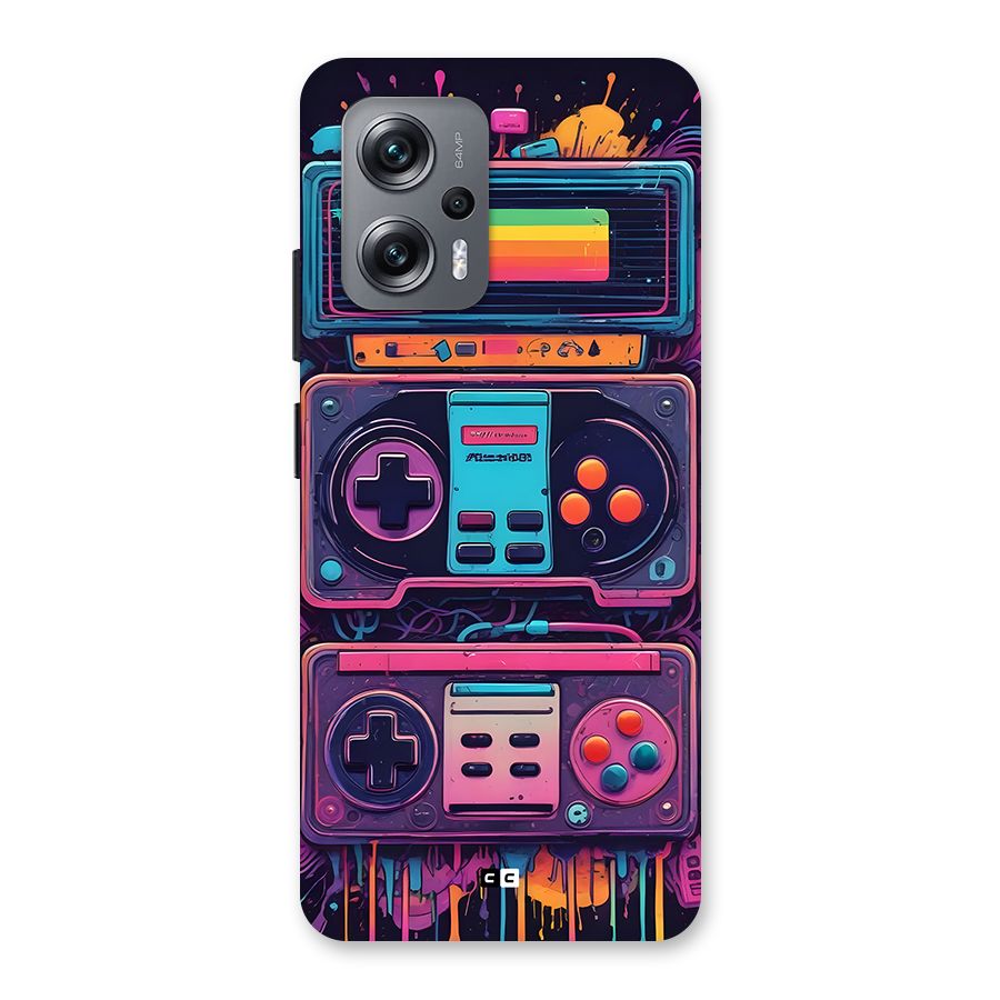 Comic Gaming Console Back Case for Redmi K50i