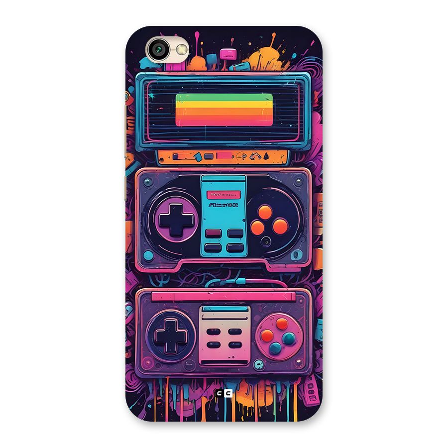 Comic Gaming Console Back Case for Redmi Y1 Lite