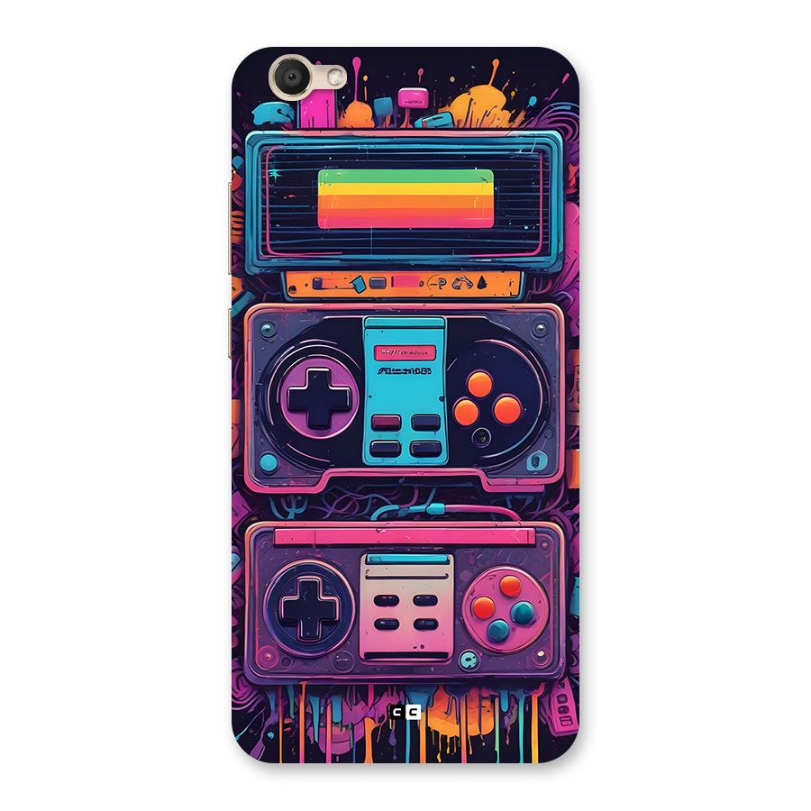 Comic Gaming Console Back Case for Vivo V5