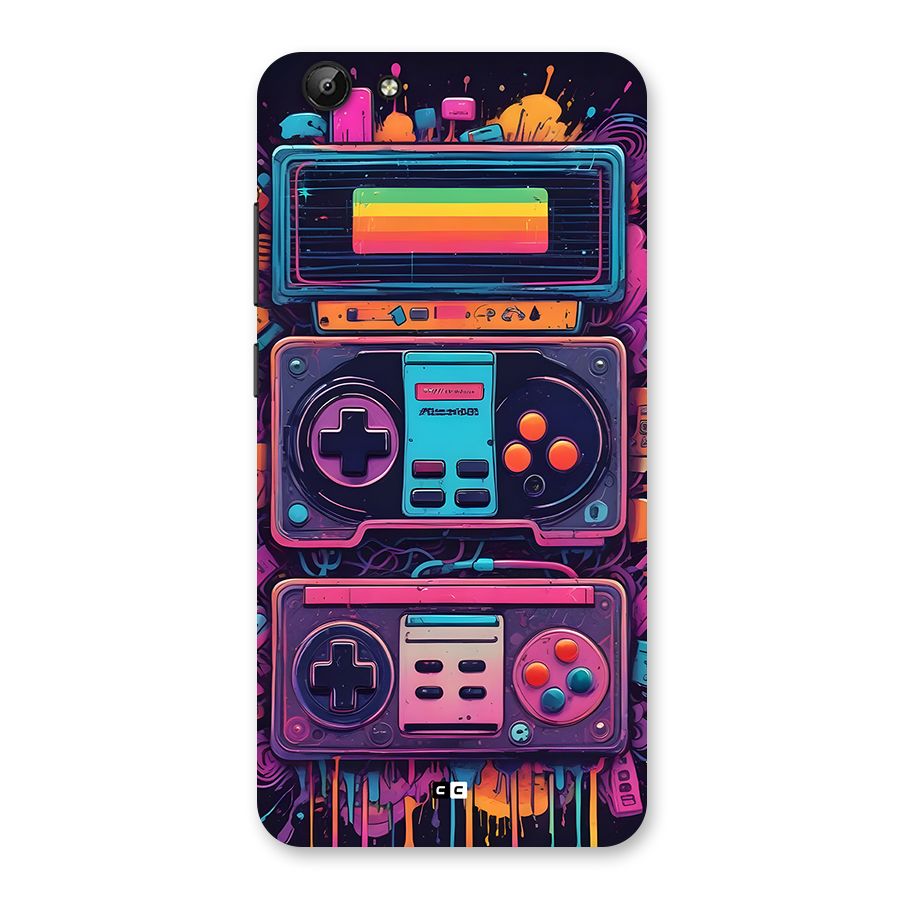 Comic Gaming Console Back Case for Vivo Y69