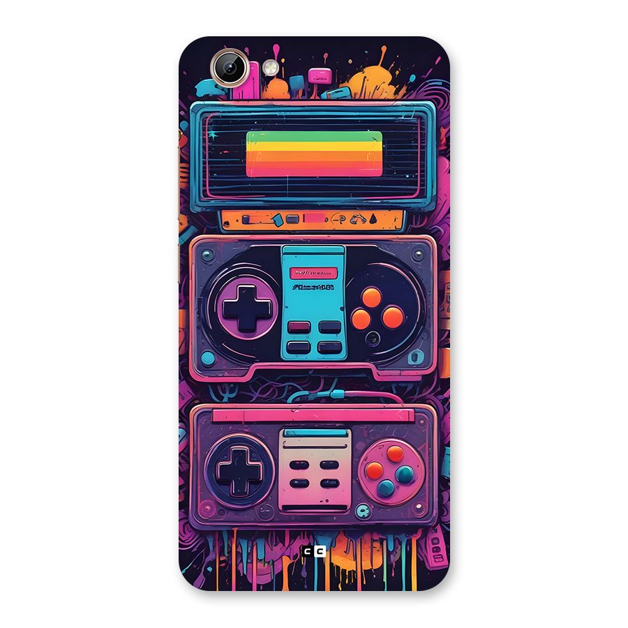 Comic Gaming Console Back Case for Vivo Y71