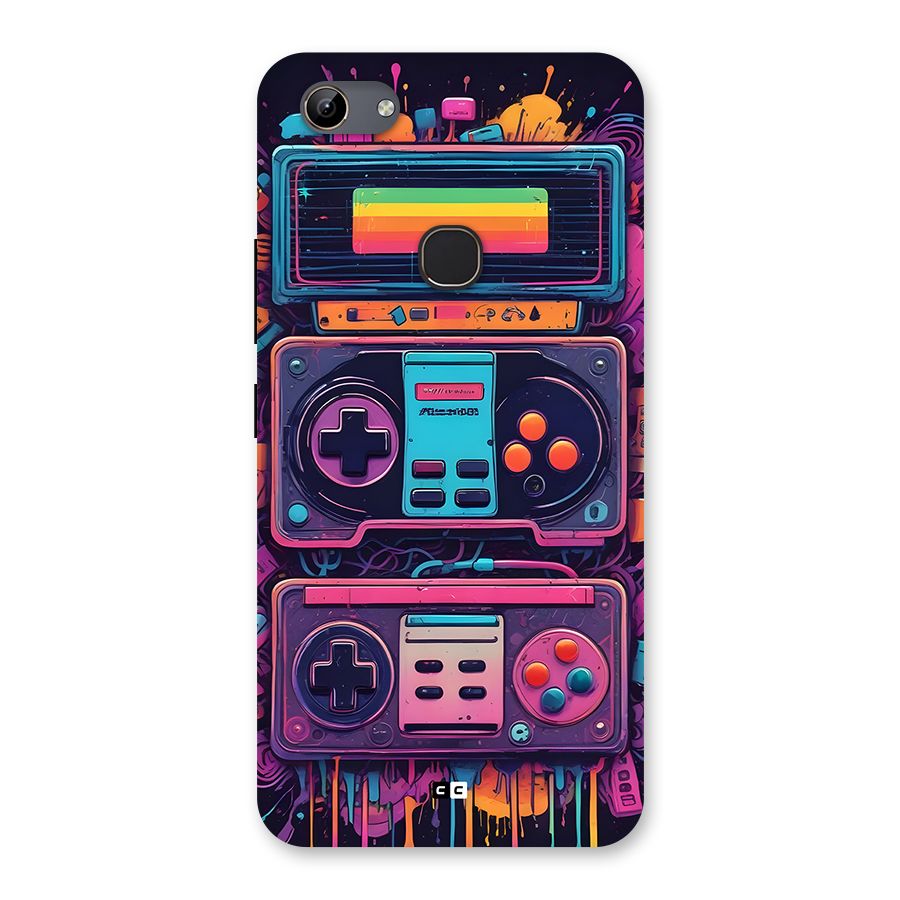 Comic Gaming Console Back Case for Vivo Y81