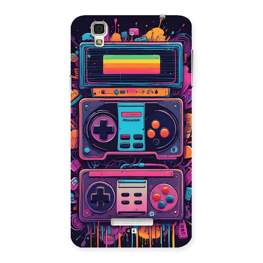 Comic Gaming Console Back Case for Yureka