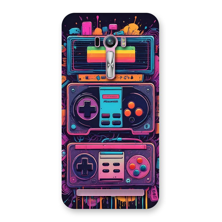 Comic Gaming Console Back Case for Zenfone Selfie