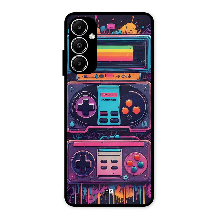 Comic Gaming Console Metal Back Case for Galaxy A05s