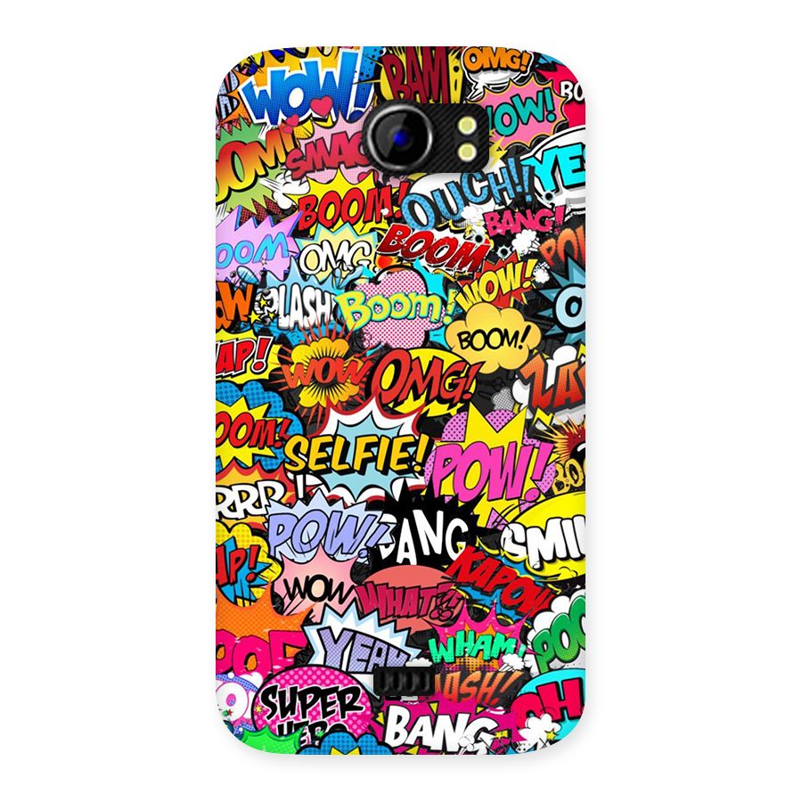 Comic Ringtone Back Case for Canvas 2 A110