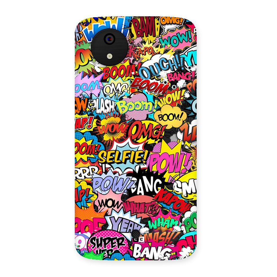 Comic Ringtone Back Case for Canvas A1  AQ4501