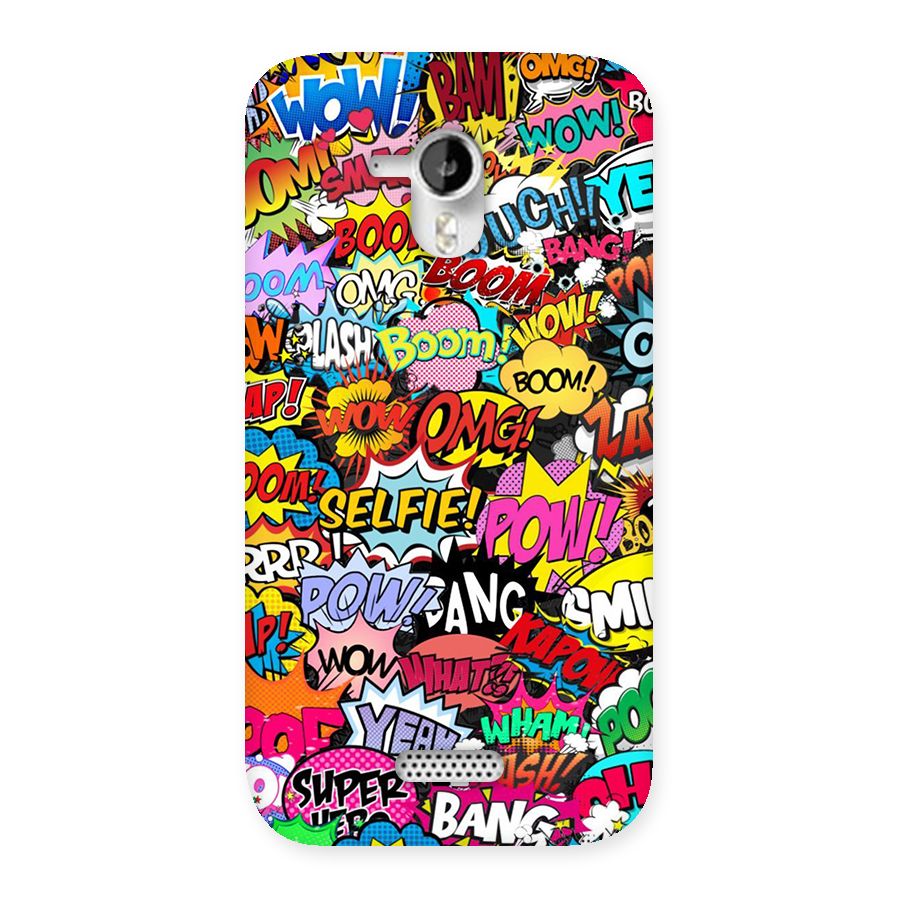 Comic Ringtone Back Case for Canvas HD A116