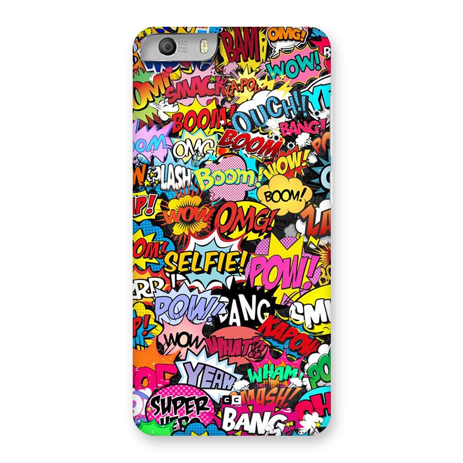 Comic Ringtone Back Case for Canvas Knight 2