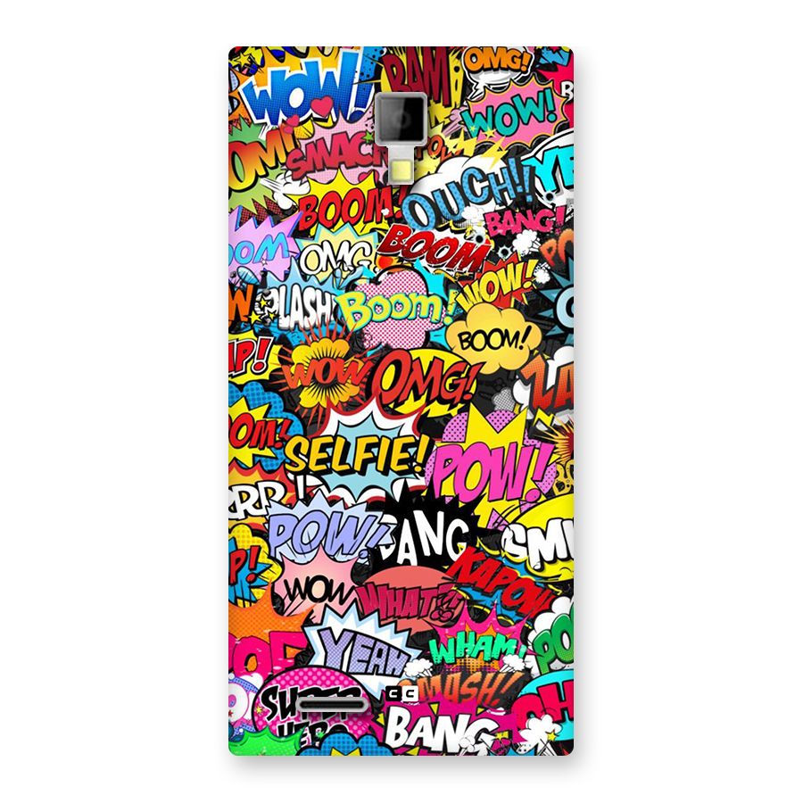 Comic Ringtone Back Case for Canvas Xpress A99