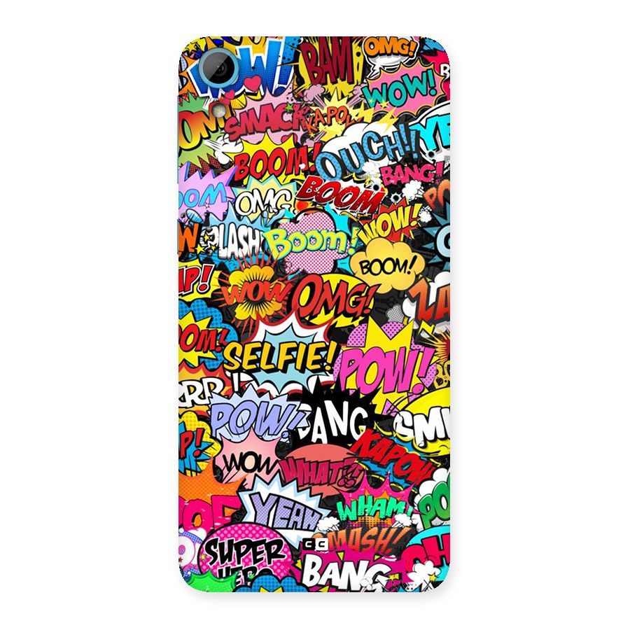 Comic Ringtone Back Case for Desire 826