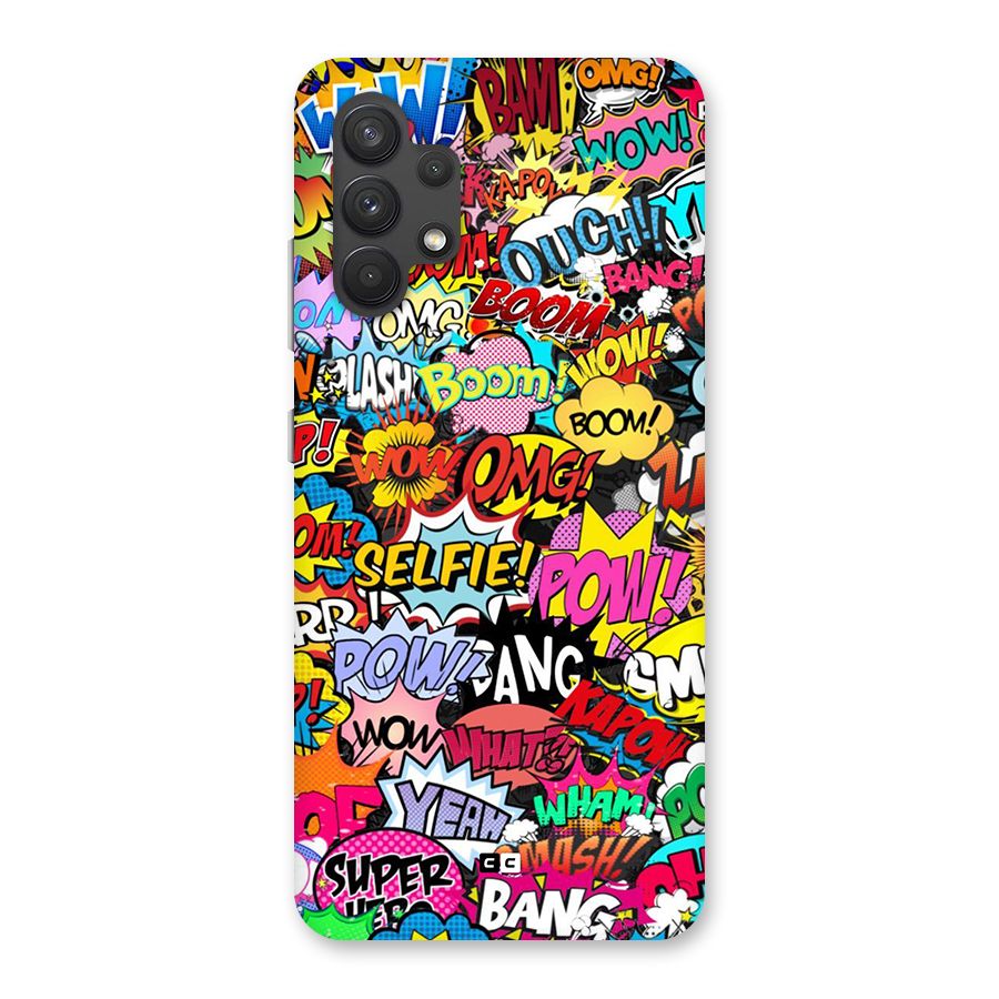 Comic Ringtone Back Case for Galaxy A32