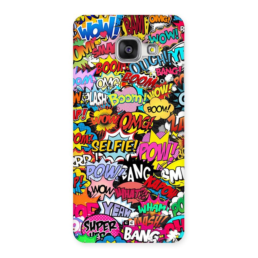Comic Ringtone Back Case for Galaxy A3 (2016)