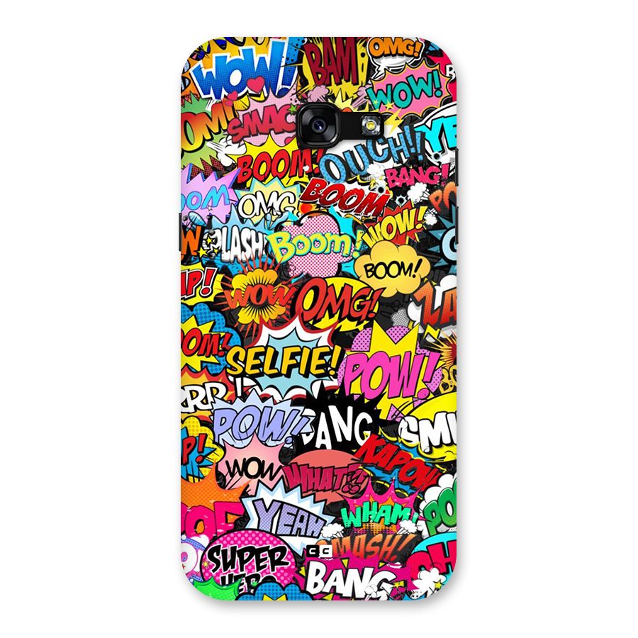 Comic Ringtone Back Case for Galaxy A5 2017