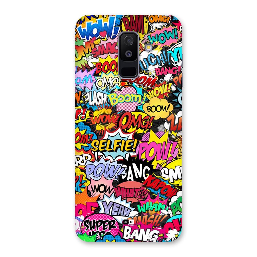 Comic Ringtone Back Case for Galaxy A6 Plus