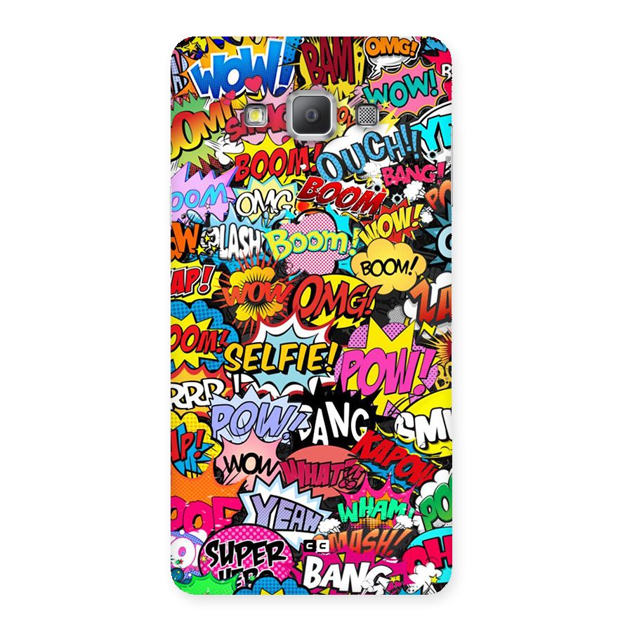 Comic Ringtone Back Case for Galaxy A7