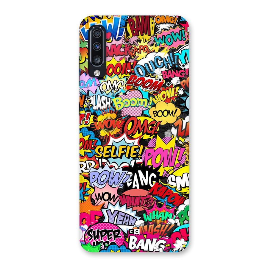 Comic Ringtone Back Case for Galaxy A70