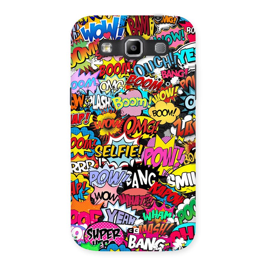Comic Ringtone Back Case for Galaxy Grand Quattro