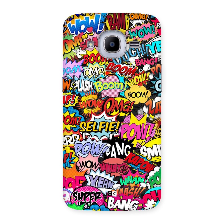 Comic Ringtone Back Case for Galaxy J2 Pro