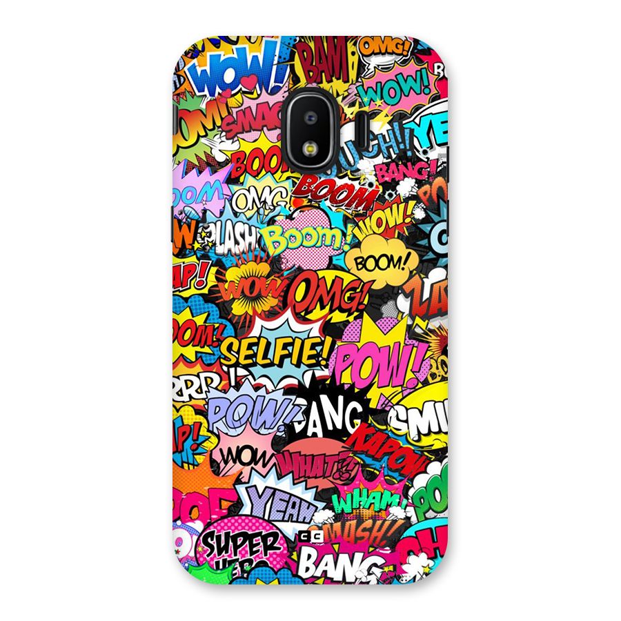 Comic Ringtone Back Case for Galaxy J2 Pro 2018