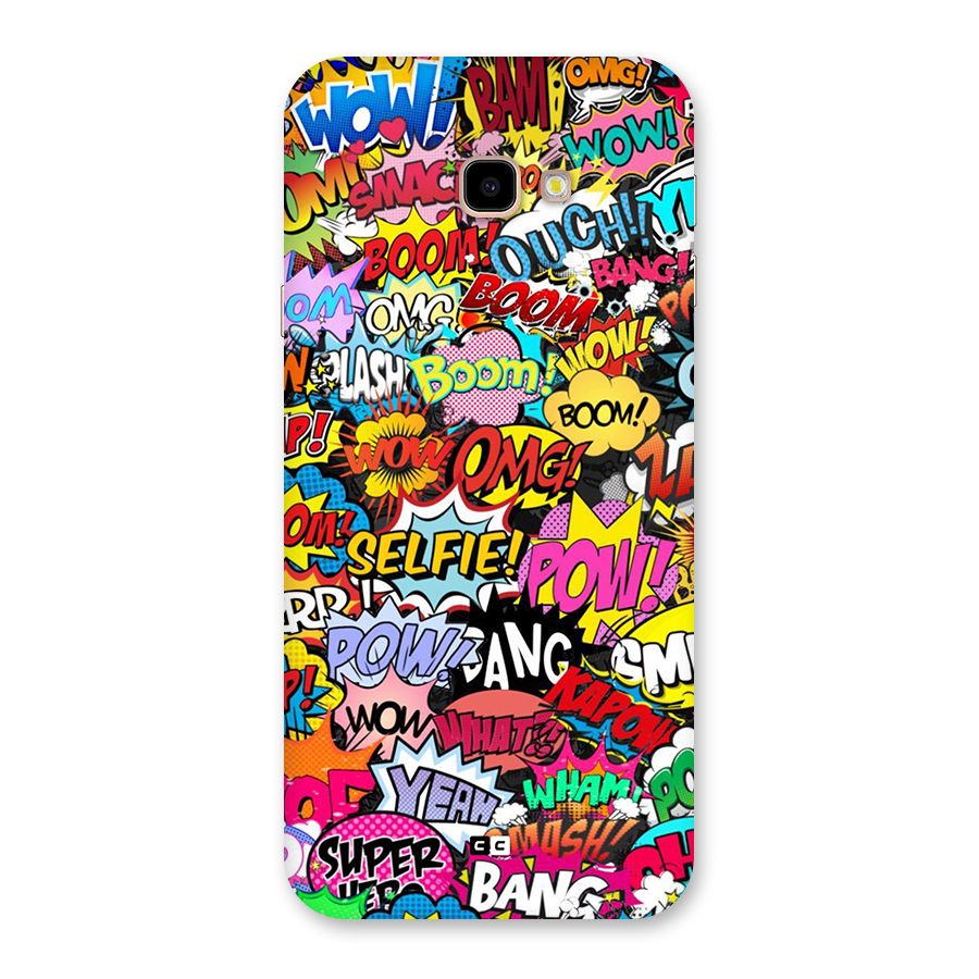 Comic Ringtone Back Case for Galaxy J4 Plus