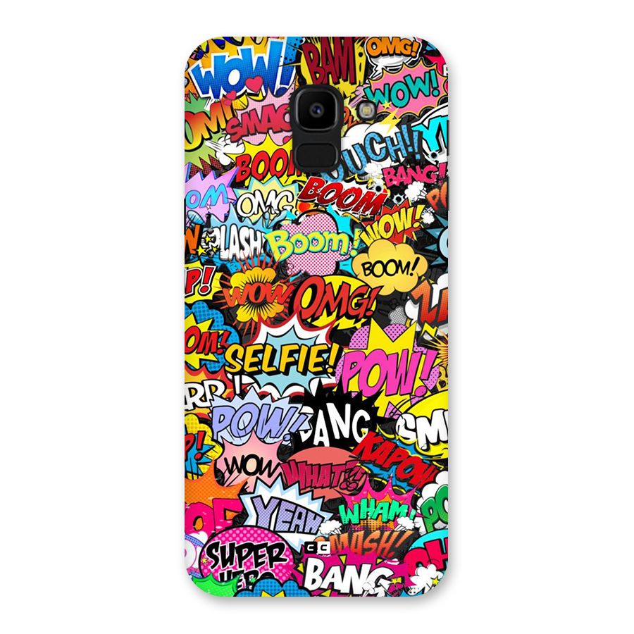 Comic Ringtone Back Case for Galaxy J6