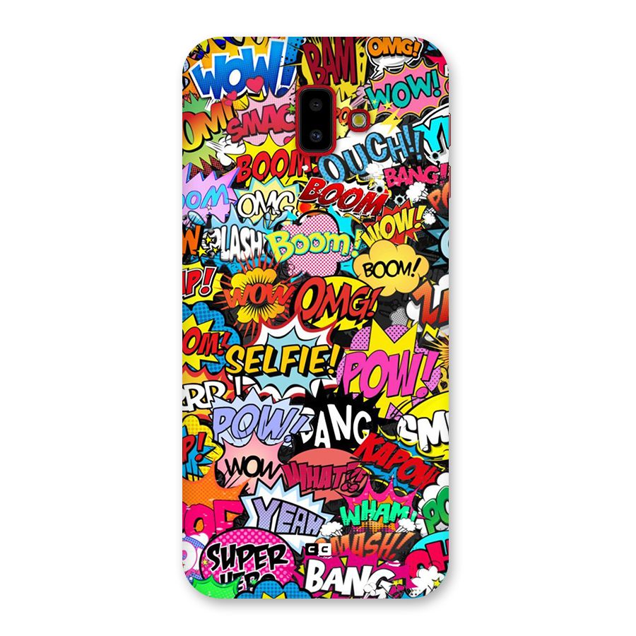 Comic Ringtone Back Case for Galaxy J6 Plus
