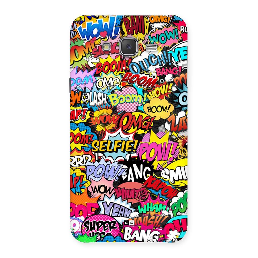 Comic Ringtone Back Case for Galaxy J7