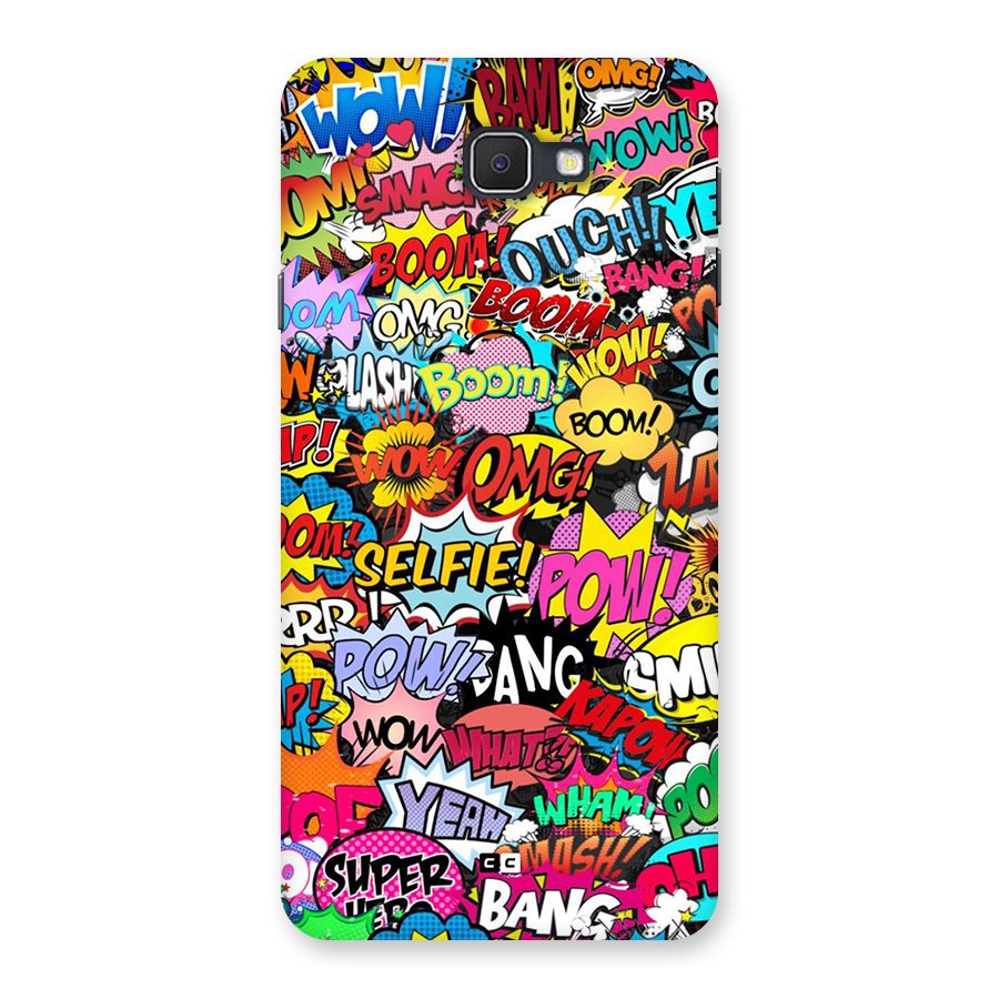 Comic Ringtone Back Case for Galaxy J7 Prime